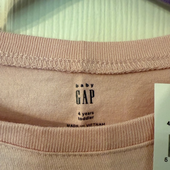 GAP Light Pink Kids Tee NWT - Picture 4 of 4